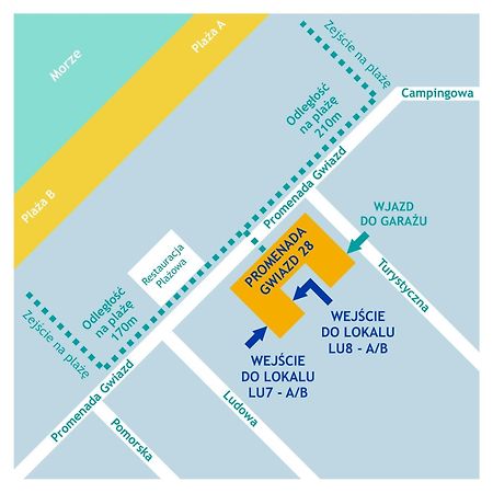 Mojemiedzyzdroje Lu 7A - Luksusowy Apartament 100 Metrow Od Morza 외부 사진